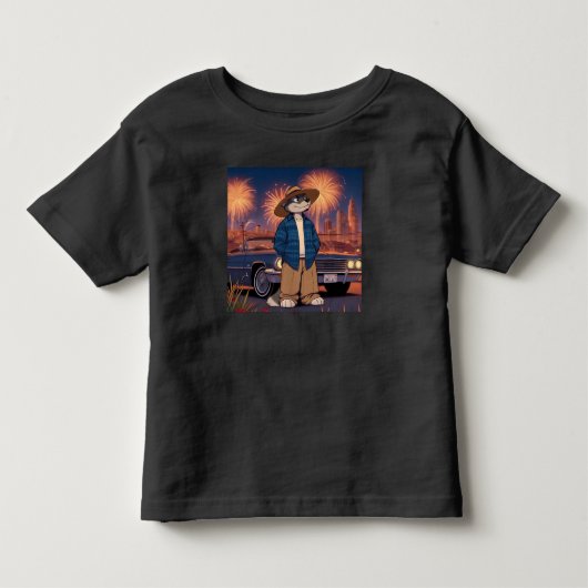 Vato Lobo Op 4 juli Kinder Shirts (Voorkant)