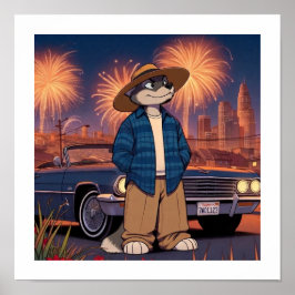 Vato Lobo Op 4 juli Poster
