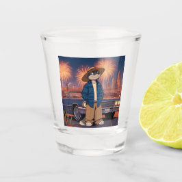Vato Lobo Op 4 juli Shot Glas