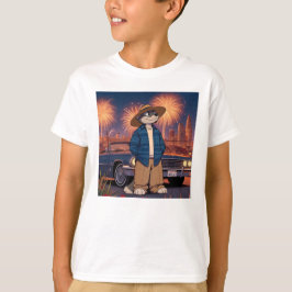 Vato Lobo Op 4 juli T-shirt