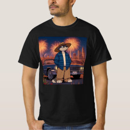 Vato Lobo Op 4 juli T-shirt