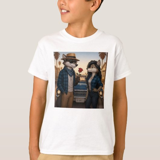 Vato Lobo "Valentijnen" T-shirt (Voorkant)