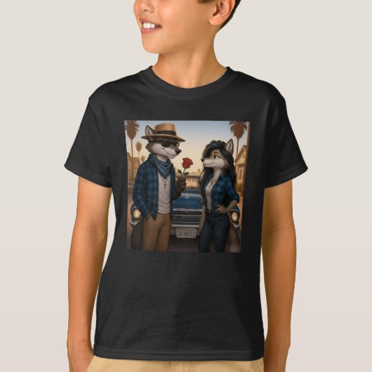 Vato Lobo "Valentijnen" T-shirt (Voorkant)