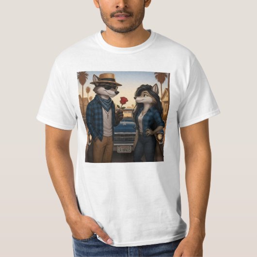 Vato Lobo "Valentijnen" T-shirt (Voorkant)