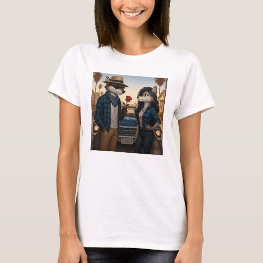 Vato Lobo "Valentines" T-shirt (Voorkant)