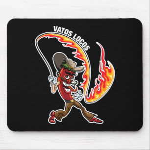 Vatos Locos Design Pittig Mexico Gangster Grappig Muismat