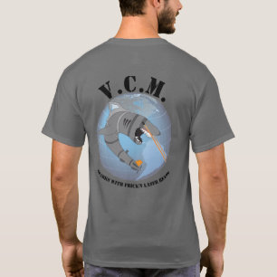 VATR Common Module haaien met lasers T-shirt