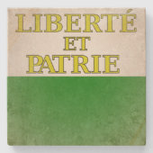 Vaud Stenen Onderzetter (Voorkant)