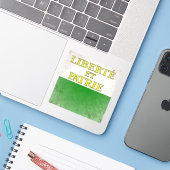 Vaud Sticker (Laptop met iPhone)