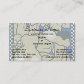 Vaudeville Act 4: Bumbery Blads & Cie, Plastic Pos Visitekaartje (Voorkant)