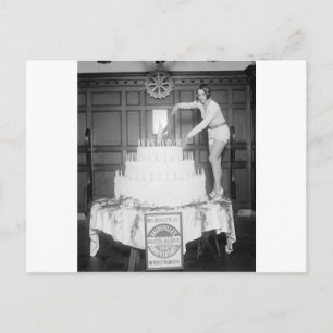Vaudeville Birthday Party: 1926 Briefkaart