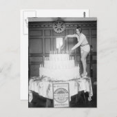 Vaudeville Birthday Party: 1926 Briefkaart (Voorkant / Achterkant)