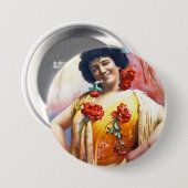 Vaudeville Button (Voorkant /achterkant)