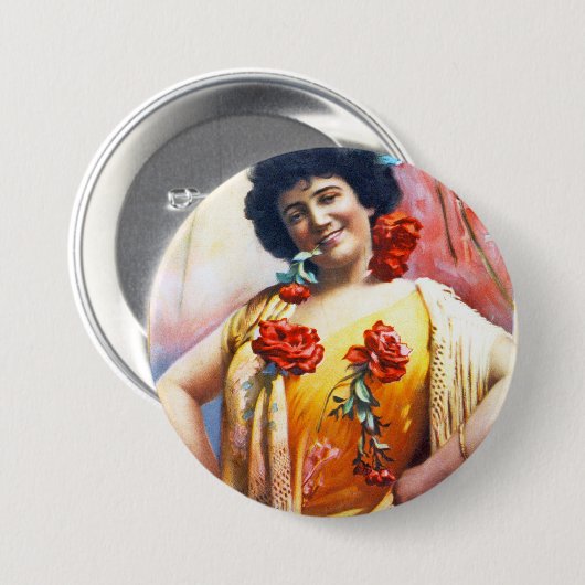 Vaudeville Button (Voorkant /achterkant)
