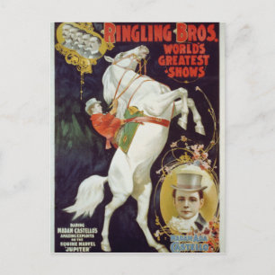 Vaudeville, Circus shows Briefkaart