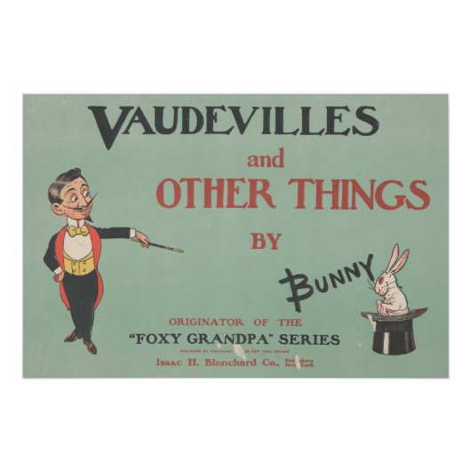 Vaudeville en andere dingen van Rupert Bunny Perfect Poster (Voorkant)