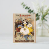 Vaudeville - The Sandow - Trocadero Vaudevilles Briefkaart (Staand voorkant)