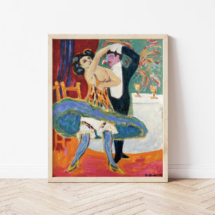 Vaudeville Theater   Ernst Ludwig Kirchner Poster