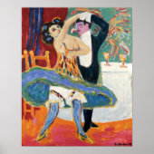 Vaudeville Theater | Ernst Ludwig Kirchner Poster (Voorkant)