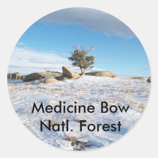 Vaudewoo - WY, VS Ronde Sticker