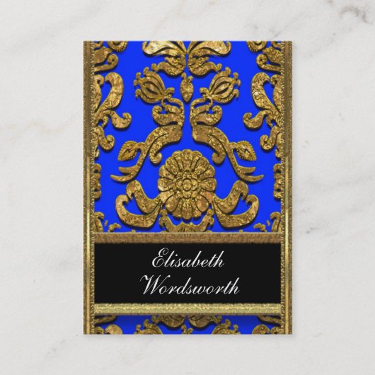 Vaudreante Kyles Damask 2,5-inch Professional Visitekaartje (Voorkant)