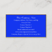 Vaudreante Kyles Damask Professional Visitekaartje (Achterkant)