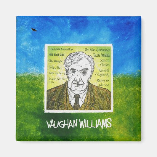 Vaughan Williams magneet (Voorkant)