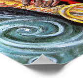 Vaughn en zijn Sax Poster (Hoek)