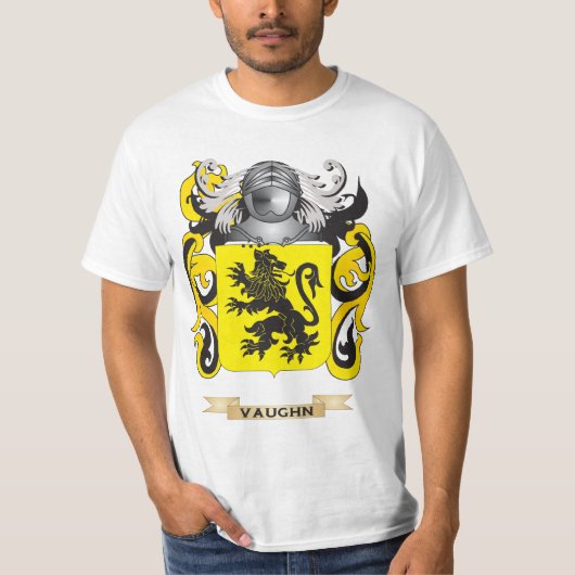 Vaughn Family Crest (wapenschild) T-shirt (Voorkant)