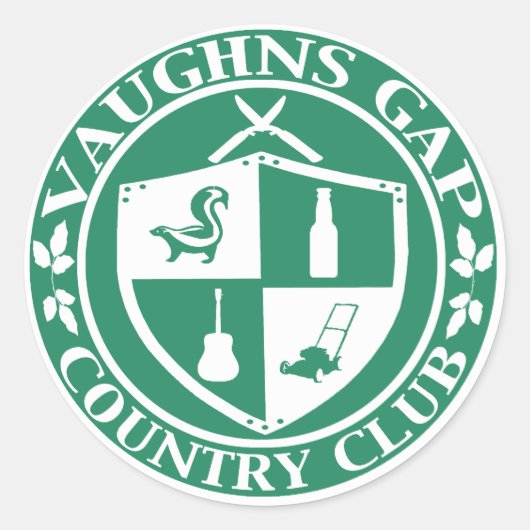 Vaughns Gap Country Club Sticker (Voorkant)