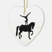 Vaulpaard Keramisch Ornament (Links)