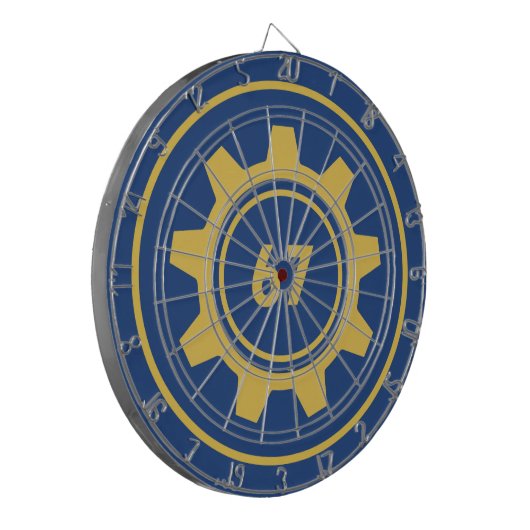 Vault 67-dartbord voor algemene problemen dartbord (Voorkant Links)