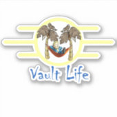 Vault Life-Sticker Sticker (Voorkant)