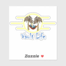 Vault Life-Sticker