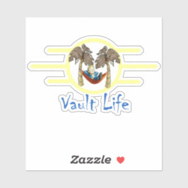 Vault Life-Sticker Sticker