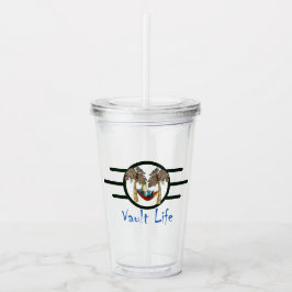 Vault Life Tumbler Acryl Drinkbeker