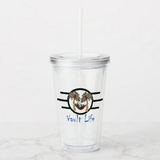 Vault Life Tumbler Acryl Drinkbeker
