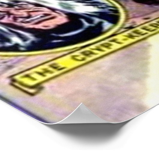 Vault met Horror Comic Book Art  Poster (Hoek)