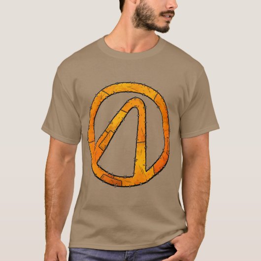 Vault Stitched Borderlands friend T-shirt (Voorkant)