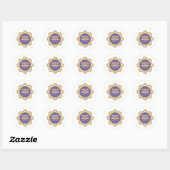 Vault-Teck Ronde Sticker (Vel)