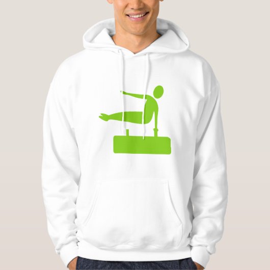 Vaulting afbeelding - Martian Green Hoodie (Voorkant)