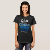 Vaulting Vader Vader Pap Riding Gift T-shirt (Voorkant volledig)