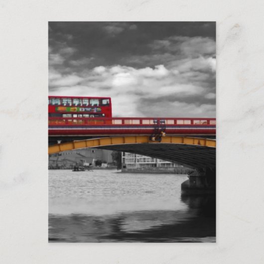 Vauxhall Bridge Thames London Briefkaart (Voorkant)