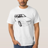 Vauxhall Nova GSi T-shirt (Voorkant)