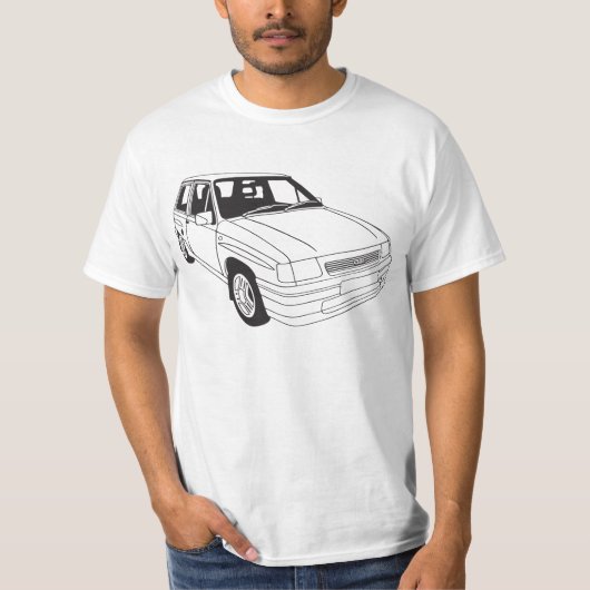 Vauxhall Nova GSi T-shirt (Voorkant)