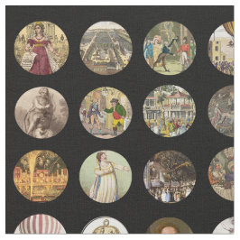 Vauxhall Tuin Stof Cirkels