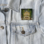 Vauxhall tuinen, 1808 vierkante button 5,1 cm (In situ)