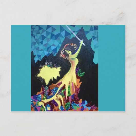 Vav Hey Vav: Terug naar Briefkaart maken (Voorkant)