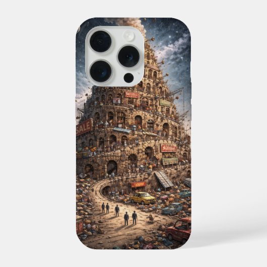 vavilon tower iPhone hoesje (Achterkant)