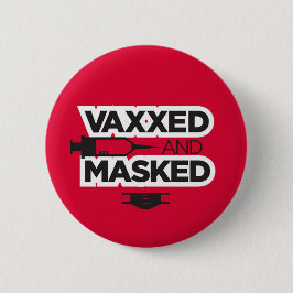 VAX en MASK ME! Ronde Button 5,7 Cm